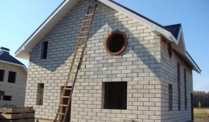 Как построить дом из пеноблоков