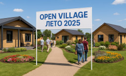 Open Village Лето 2025: выставка современных домовладений и инноваций в строительстве