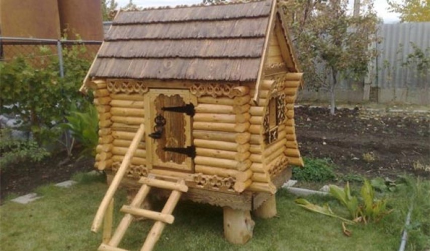 Детский домик на даче
