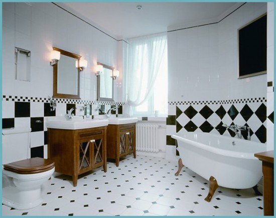 стили ванной комнаты
