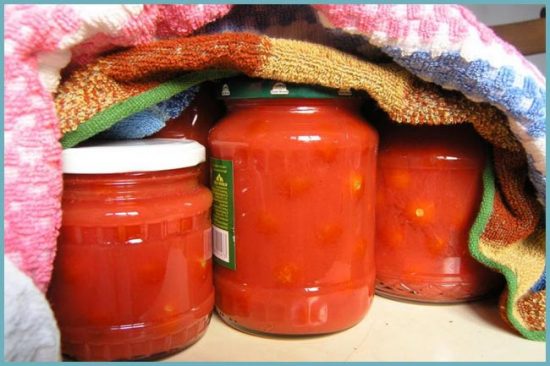 заготовка томатов