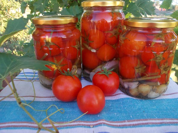Заготовка помидоров
