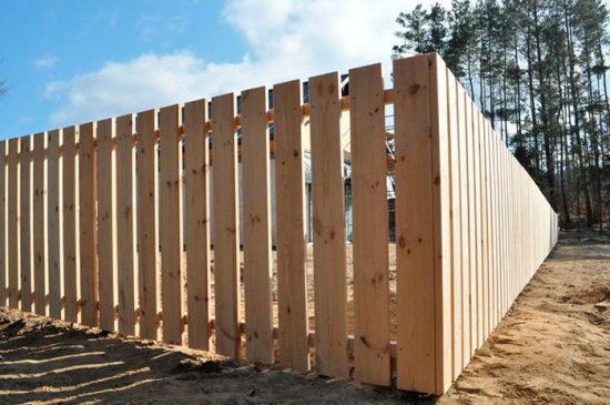 как построить забор